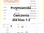 Przymiotniki - regułki + ćwiczenia dla klas 1-3