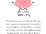 Karty uważności dla dzieci i młodzieży