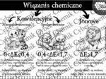 Plakaty/infografiki- Klasa 7. Chemia – Wiązania chemiczne​