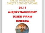 PAKIET MATERIAŁÓW NA LISTOPAD WEDŁUG KALENDARZA ŚWIĄT I DNI NIETYPOWYCH.