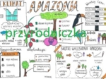 Geografia. Amazonia sketchnotka