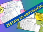 Kryteria oceniania cz. 1 i 2 - język polski (zestaw 20 kryteriów)