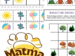 Wakacyjne sudoku obrazkowe