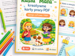 Kasia „Mała” – kreatywne karty pracy z języka polskiego dla klas 1–3