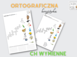 Ortograficzna krzyżówka obrazkowa - “ch” wymienne
