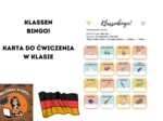 KlassenBingo! - bingo klasowe język niemiecki (Ich habe...)