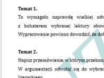 PRÓBNY EGZAMIN Z JĘZYKA POLSKIEGO JUŻ DLA SZÓSTOKLASISTY - CHŁOPCY Z PLACU BRONI