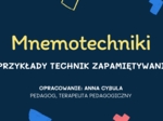 Prezentacja "Mnemotchniki"