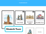 London Landmarks Flashcards - Karty obrazkowe z zabytkami i atrakcjami Londynu