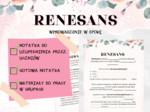 RENESANS wprowadzenie do epoki dla szkoły postawowej
