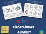 MEGA ZESTAW ZABAW Z CIASTOLINĄ - LITERY, CYFRY, KSZTAŁTY, SYLABY