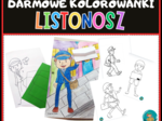 DARMOWE KOLOROWANKI - LISTONOSZ , DZIEŃ ZNACZKA, LISTONOSZA, POCZTY POLSKIEJ
