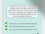 Eksperymentalne kompostowanie. Eksperyment. Doświadczenie. Proces rozkładu.