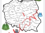 Polska geograficznie - części mowy