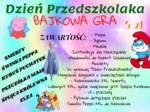Bajkowa Gra na Dzień Przedszkolaka/ Dzień Postaci z Bajek