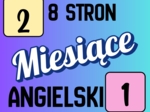 Angielski kalendarz 8 stron