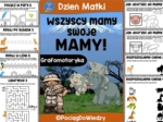 Dzień Matki - Grafomotoryka