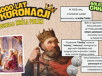 2025: 1000 lat od koronacji Bolesława Chrobrego – gazetka szkolna – ozdoba – patron roku. Możliwość własnej aranżacji.