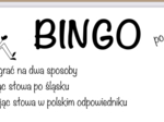 Bingo - Elementy garderoby