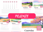 kalendarz na rok szkolny 2023/2024 - pejzaże