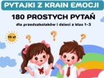 PYTAJKI Z KRAIN EMOCJI – 180 PROSTYCH PYTAŃ + GRATIS