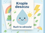 Deszczowa pogoda – zabawy ruchowe w sali