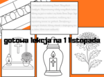 Dzień Wszystkich Świętych. Scenariusz zajęć z materiałami dla klas 1–3