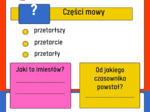 Rozpoznaj imiesłów- karty graficzne na niejedną lekcję języka polskiego