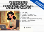 Podsumowanie Sprawozdanie z Zajęć Rewalidacyjnych. Ocena Efektywności