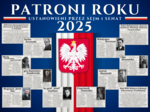 PATRONI ROKU 2025 - Ustanowieni przez Sejm i Senat