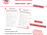 Egzamin ósmoklasisty - zadania otwarte cz.2