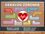 Gazetka szkolna - DEKALOG ZDROWIA