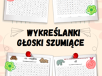 Logopedia - wykreślanki głoski szumiące