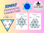 TRIMINO Pierwiastki kwadratowe KLASA 7-8