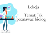 Jak poznawać biologię - klasa 5 prezentacja