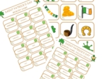 Memory game St Saint Patrick's Day/ Gra Pamięć Dzień Świętego Patryka 17 marzec Dobre dla SPE