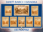 Dzień Babci i Dziadka – nostalgiczna gazetka do druku (14 plansz)
