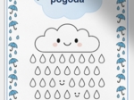 Karta pracy: "Co robię w deszczową pogodę?"
