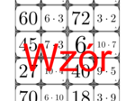 Domino - Tabliczka mnożenia | matematyka