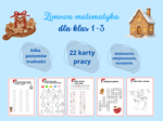 Zimowa matematyka 1-3, dodawanie, odejmowanie, tabliczka mnożenia
