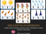 Zestaw klamerkowy - plansze