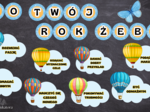 TO TWÓJ ROK ŻEBY… – Gazetka motywacyjna z balonami