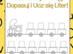 🚂 Alfabetowy Pociąg – Dopasuj i Ucz się Liter!