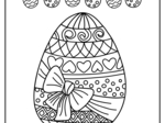 Wielkanoc, kolorowanka XXL