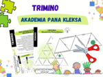 Akademia Pana Kleksa – układanka trimino w dwóch wersjach