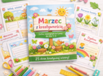 Marzec z kreatywnością – zestaw kart pracy