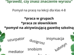 Dzień Języka Ojczystego - pomysł na lekcję 4-8