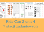 Kids Can 2 unit 4 stacje zadaniowe
