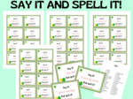 SPRING AND EASTER PRONUNCIATION CARDS