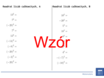 Kwadrat liczb całkowitych | matematyka | 26 kolumn